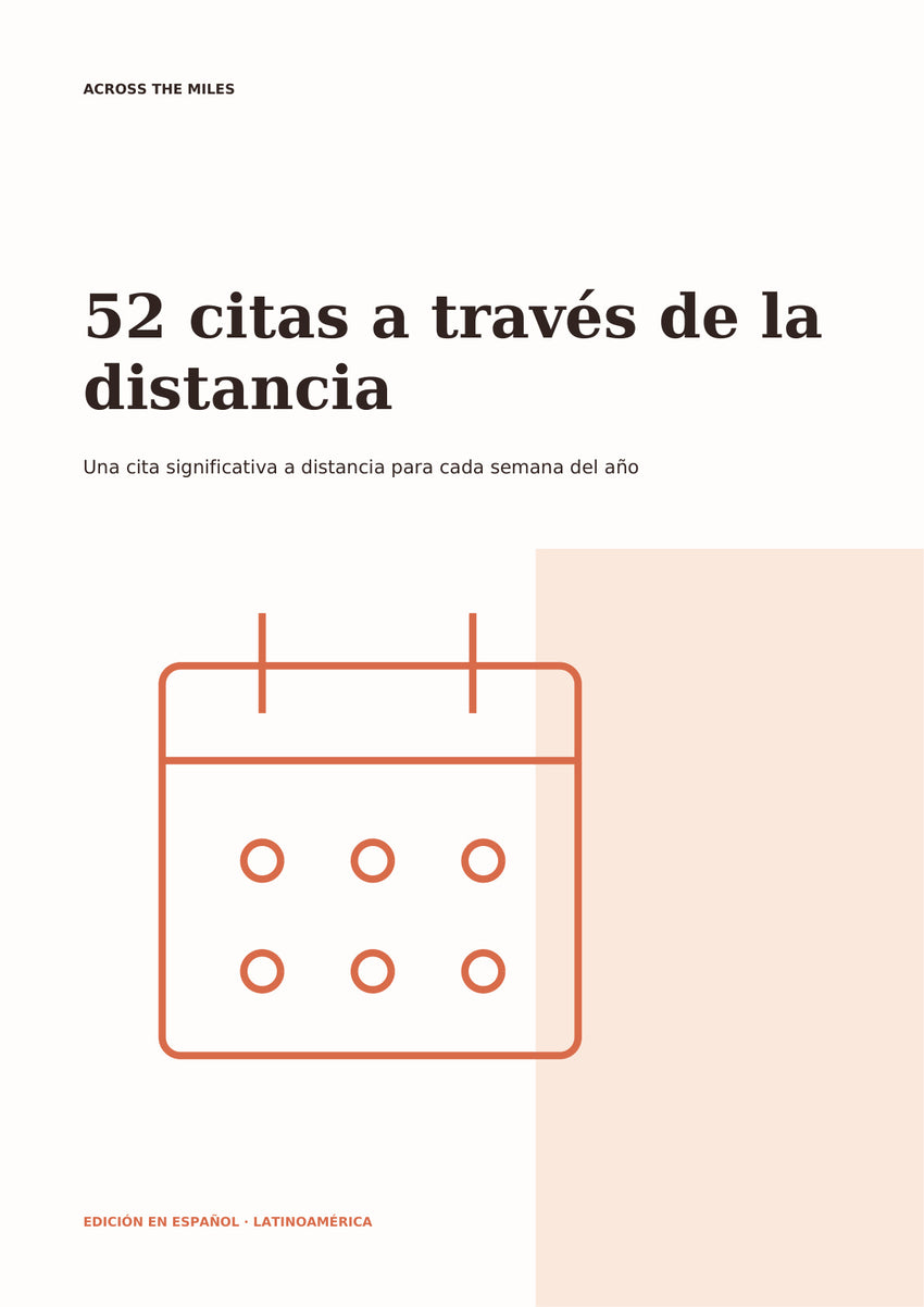 52 citas a través de la distancia — Español — cover
