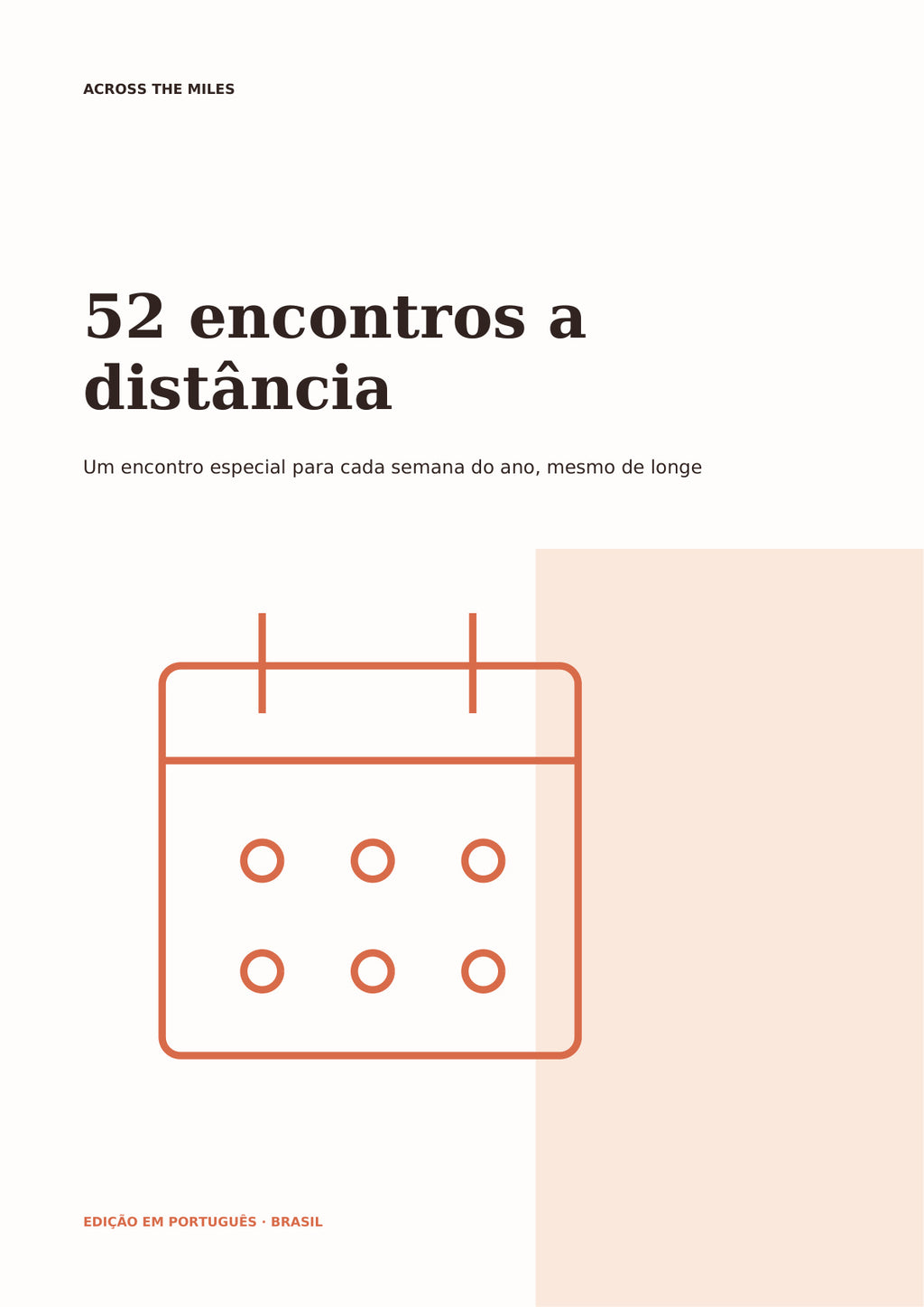 52 encontros a distância — Português — cover