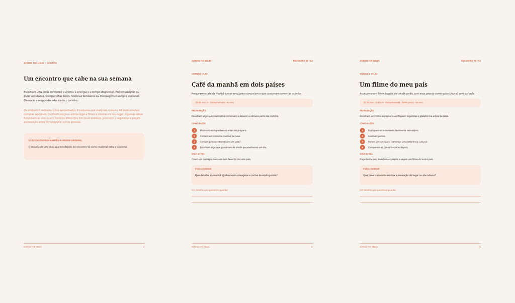 52 encontros a distância — Português — interior preview
