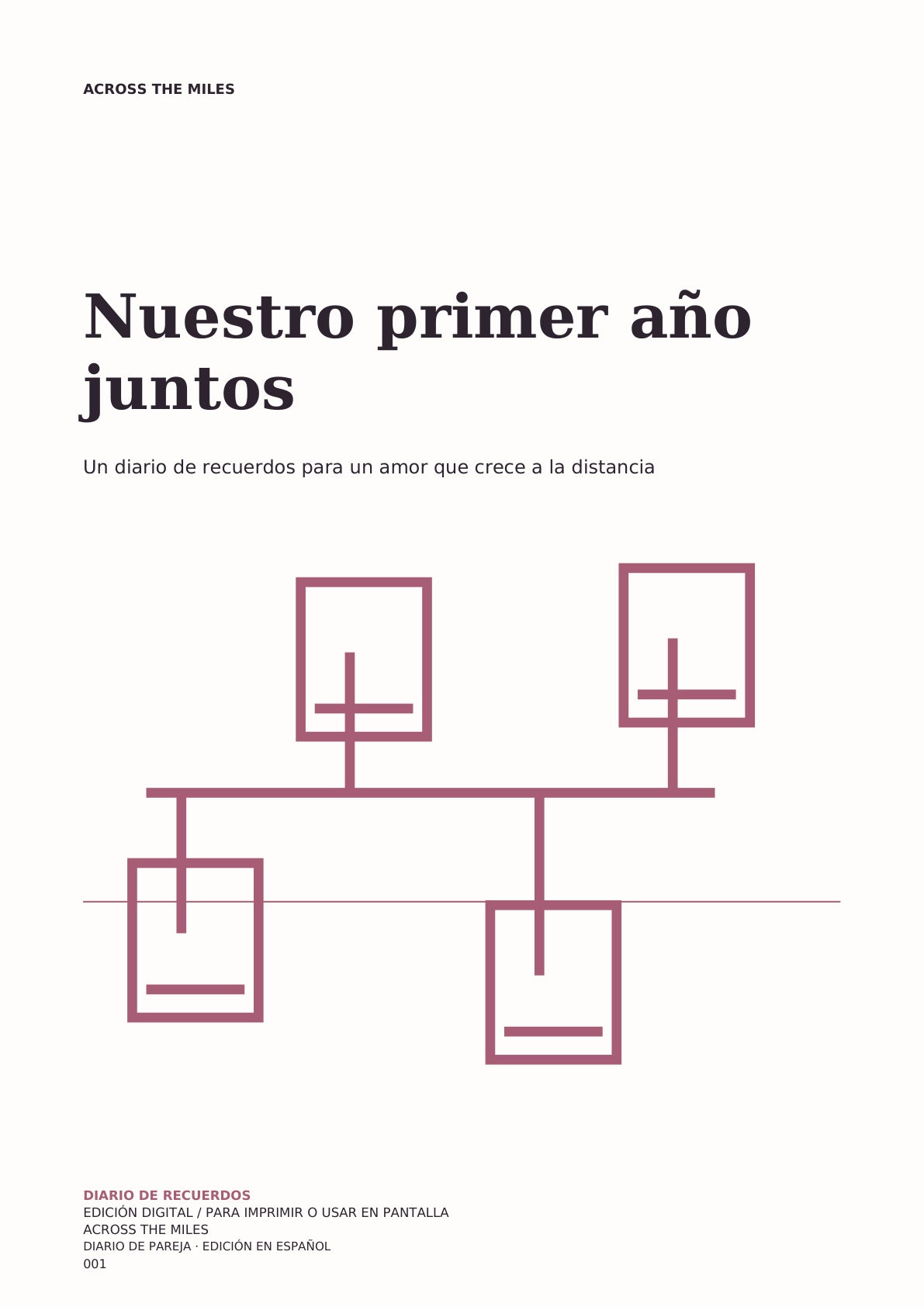 Nuestro primer año juntos — Español — cover
