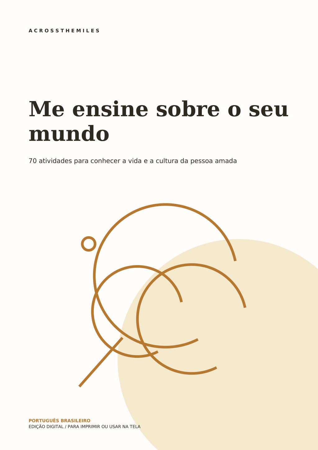 Me ensine sobre o seu mundo — Português — cover
