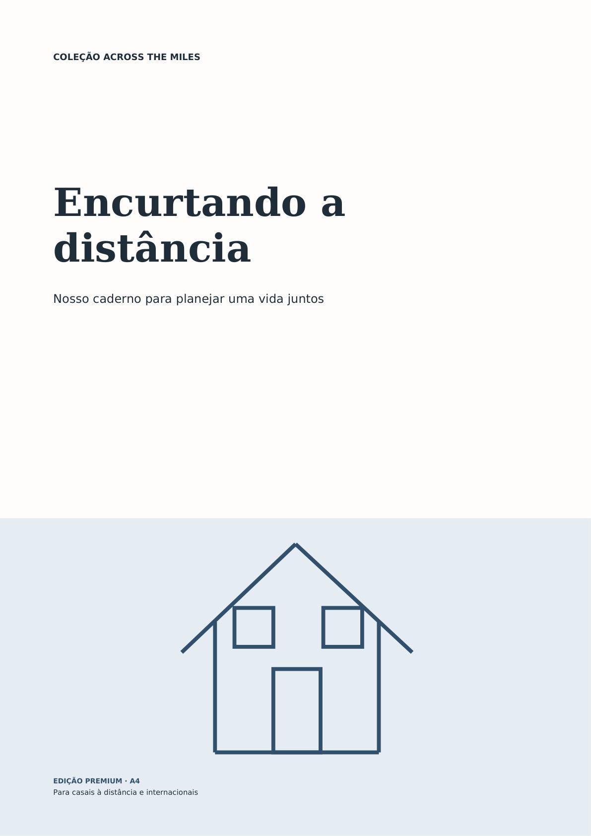 Encurtando a distância — Português — cover