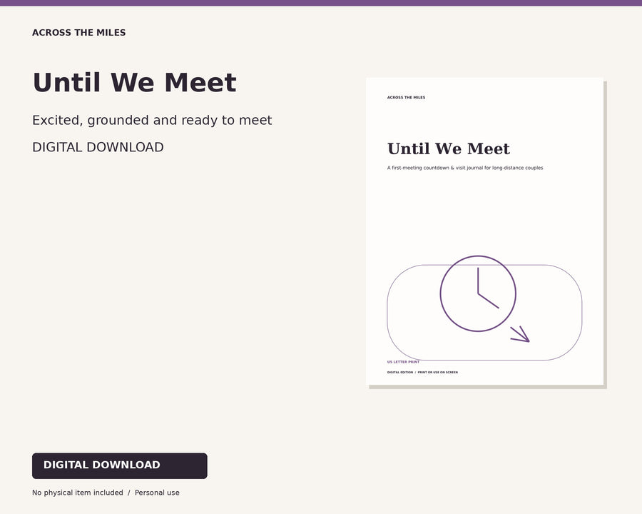 Until We Meet cover — digital download